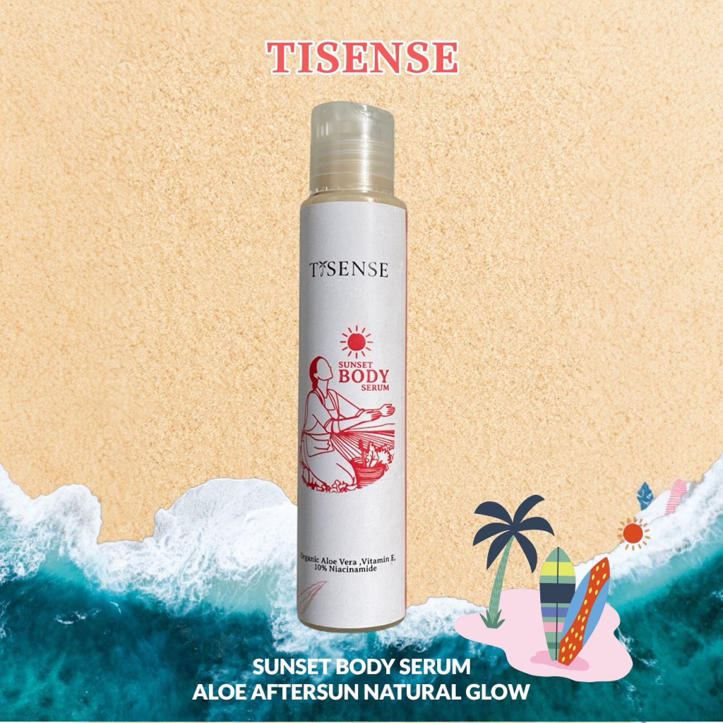 Tisense Aloevera Aftersun 100ml sunset body serum