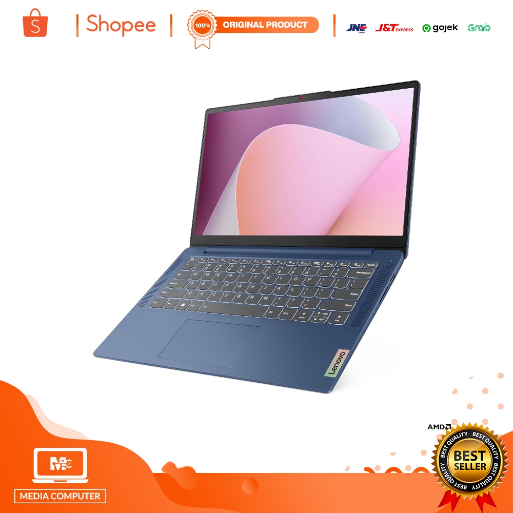 LENOVO IdeaPad Slim 3 14ABR8 82XL009YID Ryzen 5 5625U 16GB 512GB W11 OHS M365 Abyss Blue