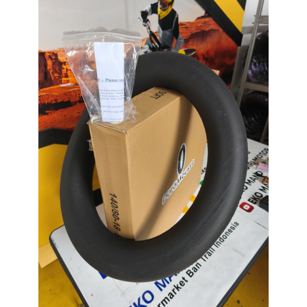 Mousse cina 140/80-18 (120/100-18) Duramousse ban dalam anti bocor