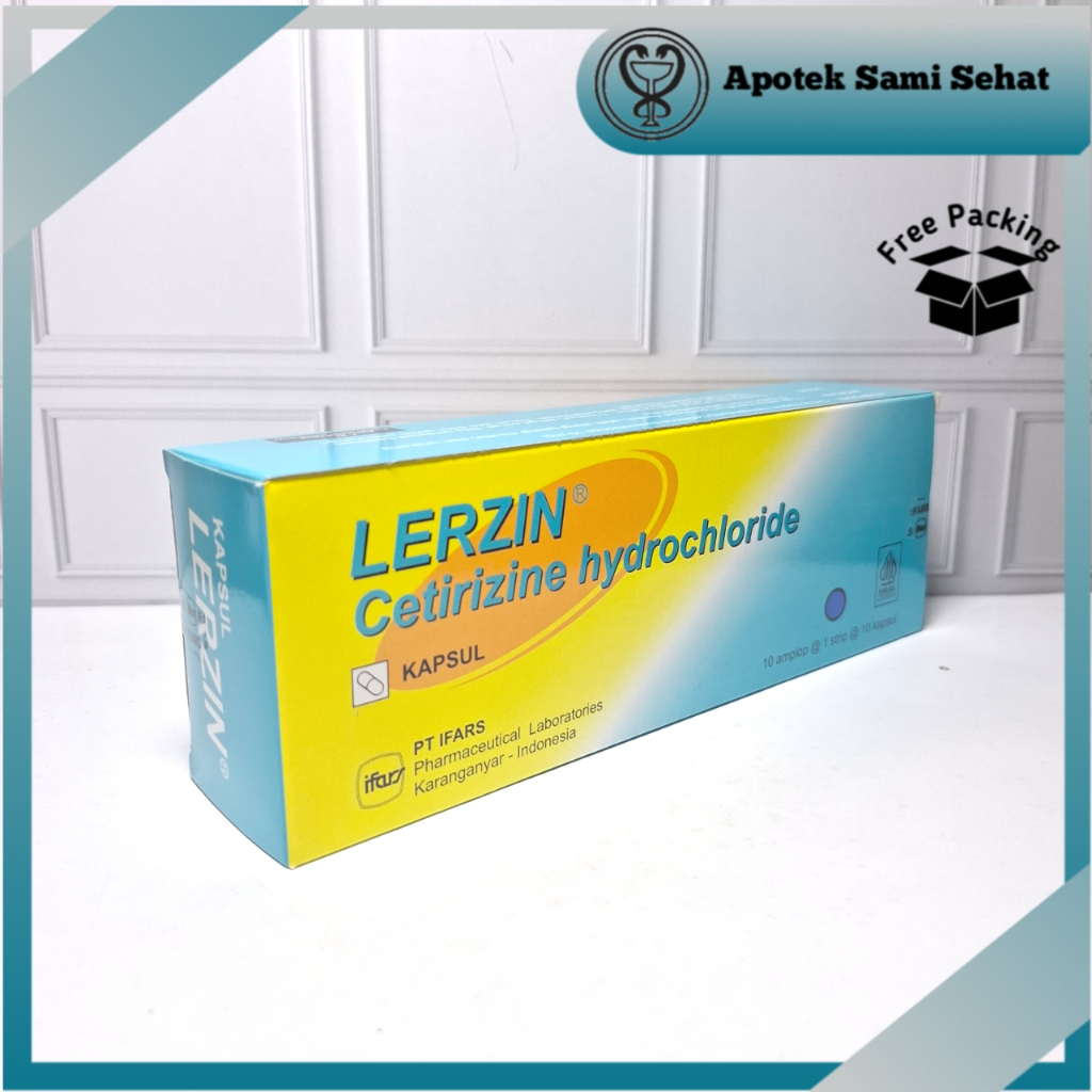 1 box Lerzin 10 mg isi 10 strip @10 tablet