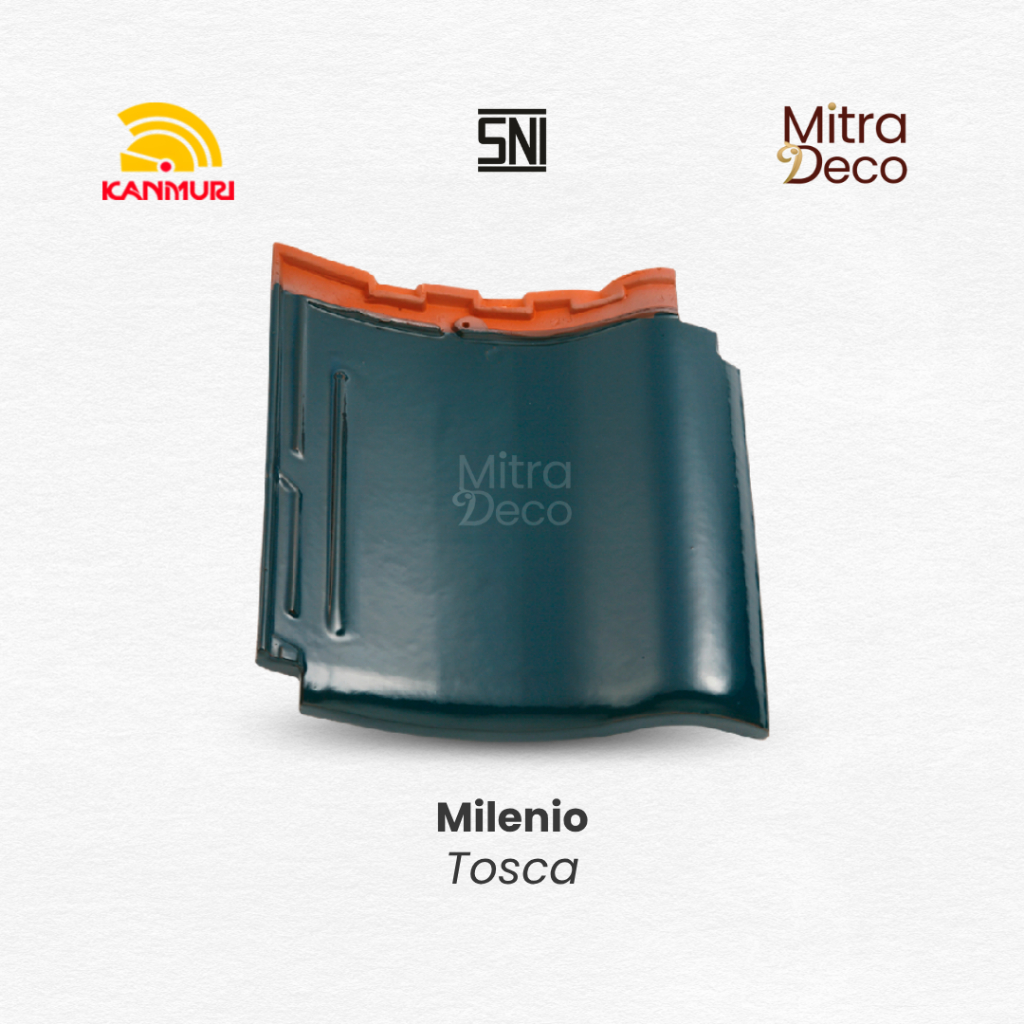 KANMURI Genteng Keramik Milenio Tosca KW 1