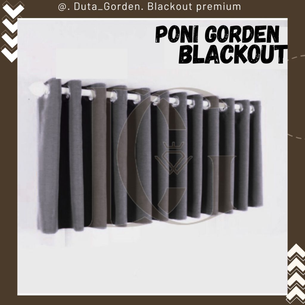 PONI GORDEN BLACKOUT POLOS ,KHUSUS PONI GORDEN BLACKOUT