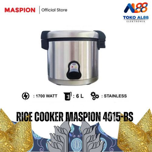 Rice Cooker Maspion Jumbo 6L MMC 4015 BS