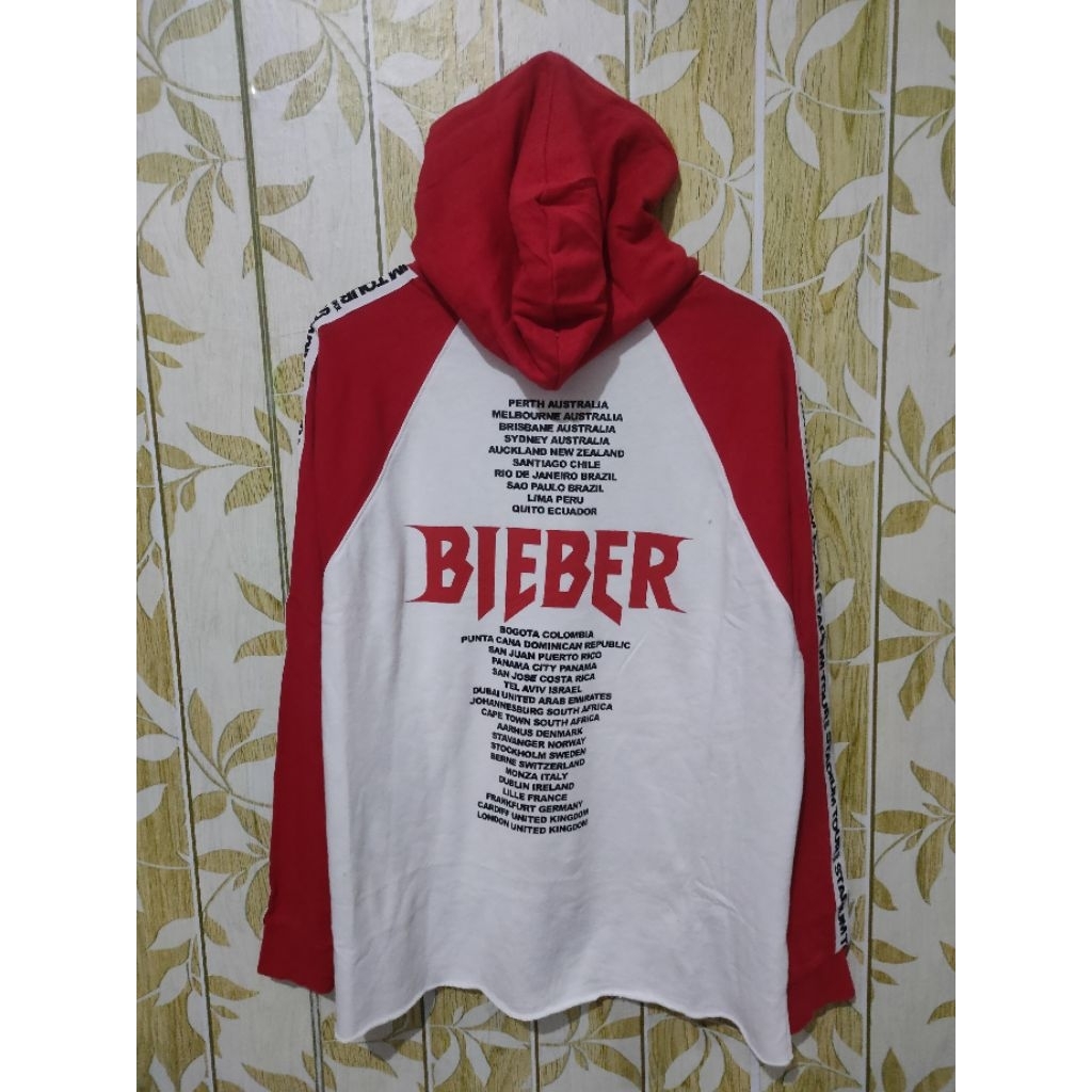 HOODIE JUSTIN BIEBER STADIUM TOUR