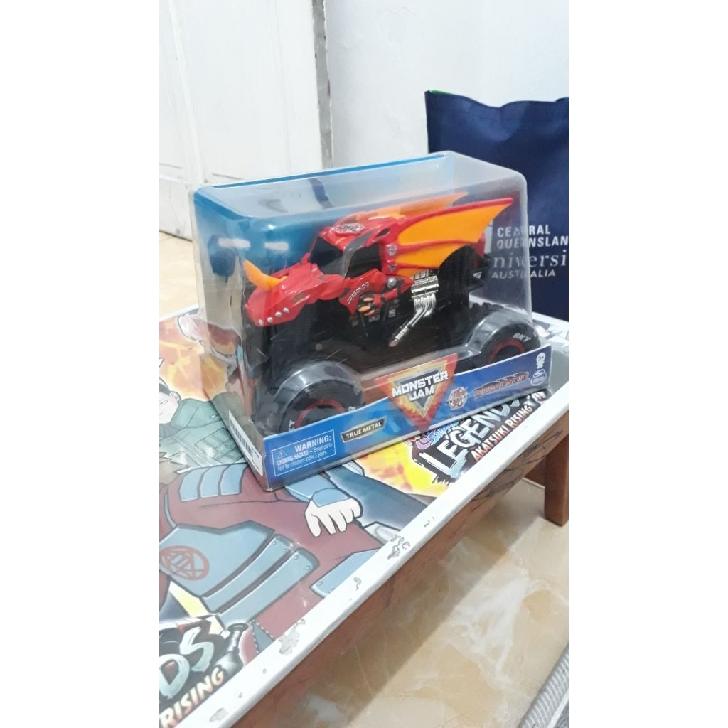 monster jam spin master Dragonoid Bakugan Skala 1:24 Rare