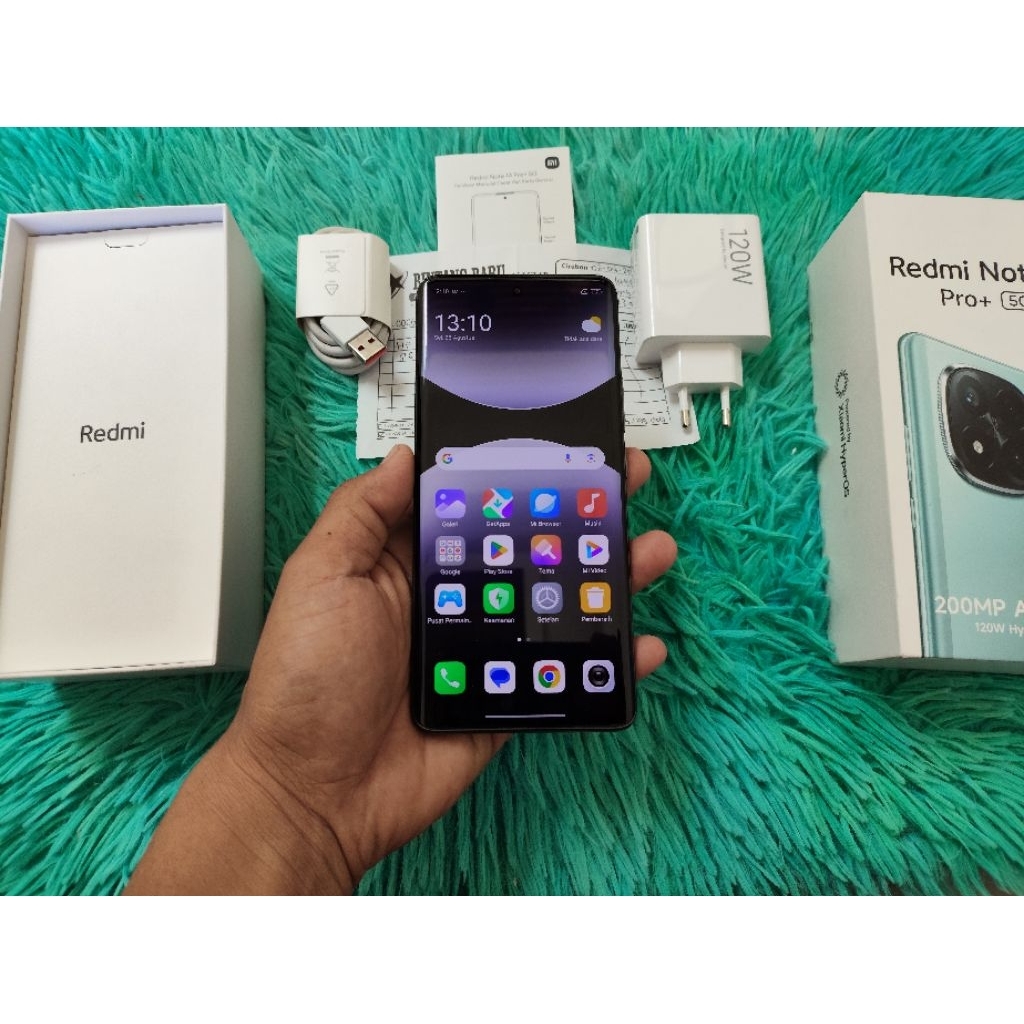 REDMI NOTE 14 PRO PLUS 5G 8/256 BEKAS ORIGINAL SECOND