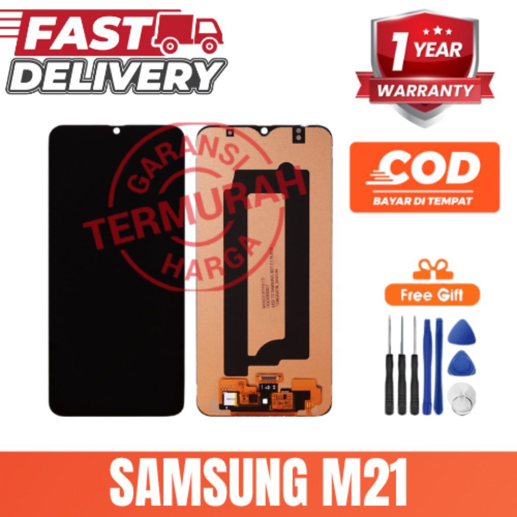 LCD Touchscreen Samsung M21 Original ORI Fullset Asli Termurah