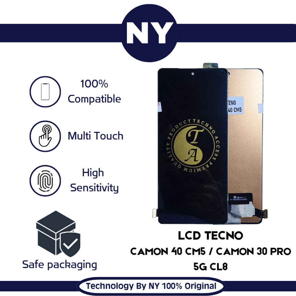 NY PREMIUM LCD TECNO CAMON 40 CM5 / CAMON 30 PRO 5G CL8