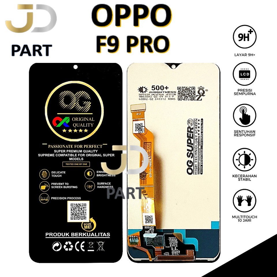 LCD TOUCHSCREEN OPPO F9 PRO ORIGINAL 100% COMPLETE