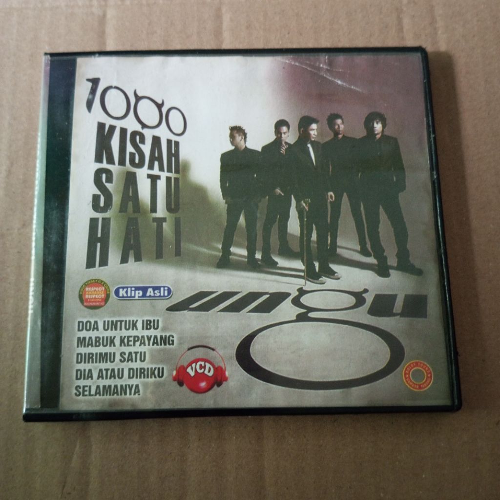 DVD Pop Ungu 1000 Kisah Satu Hati (bukan karaoke)