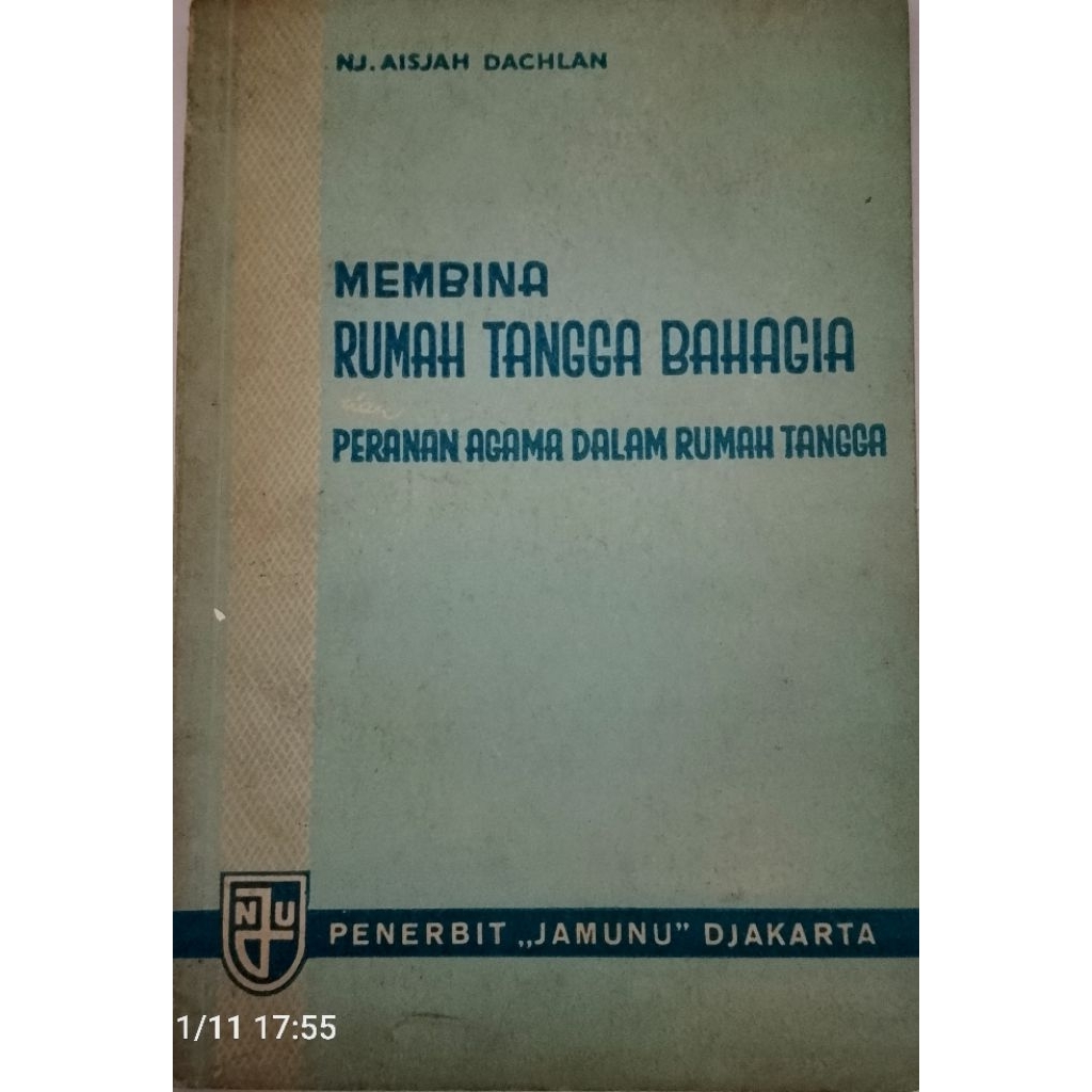 BUKU  MEMBINA RUMAH TANGGA BAHAGIA BEKAS ORIGINAL