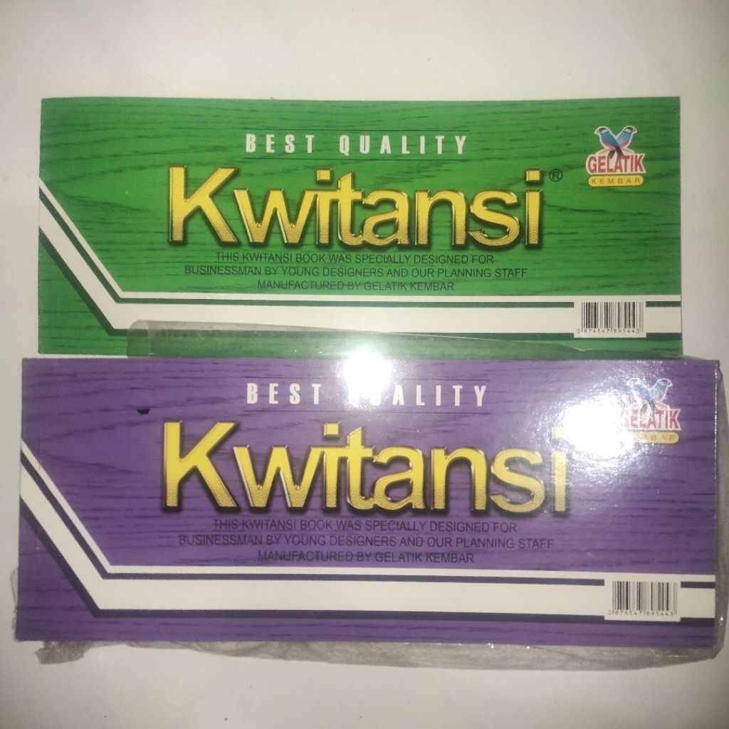 Kwitansi Gelatik Kembar