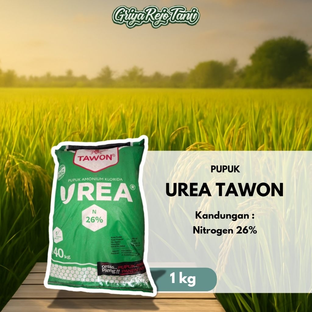 pupuk UREA TAWON N26% Original kemasan 1kg