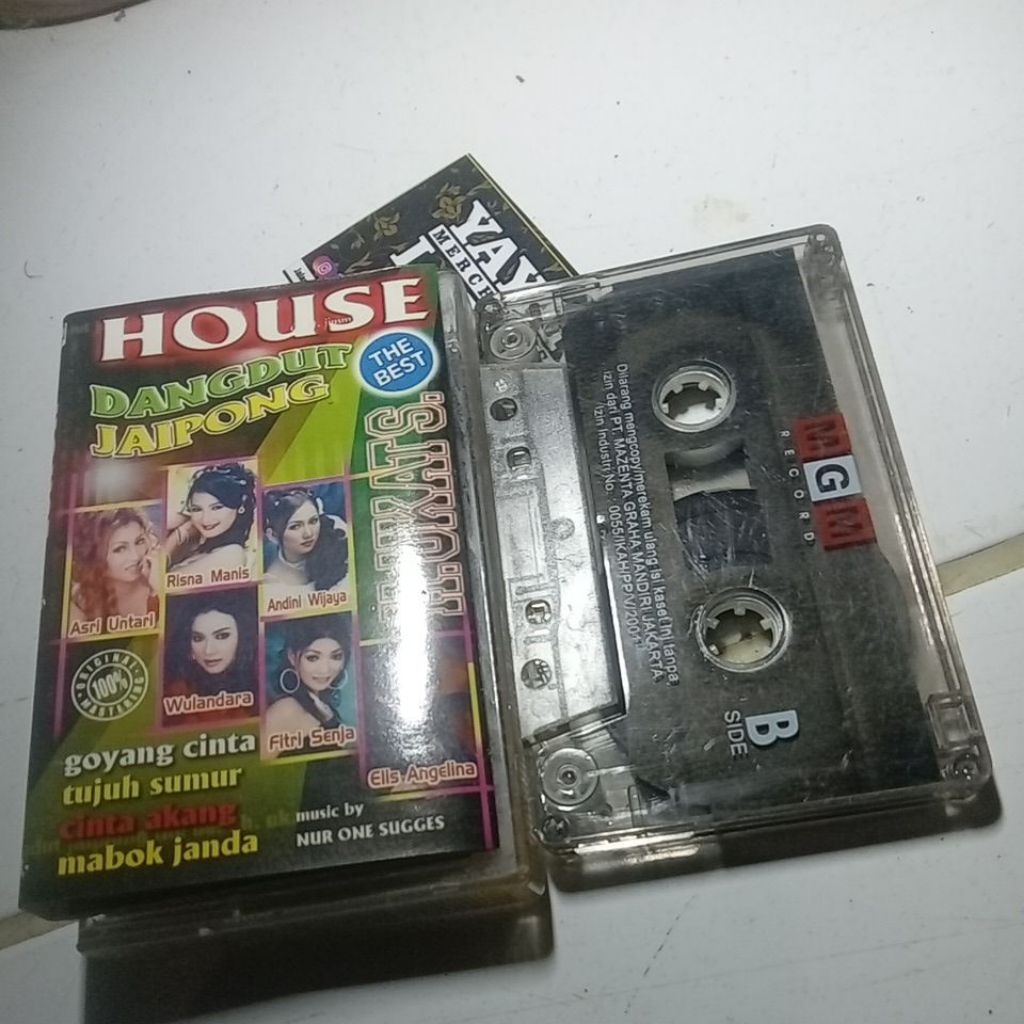 HOUSE  DANGDUT JAIPUNG  KASET PITA COLLECTION