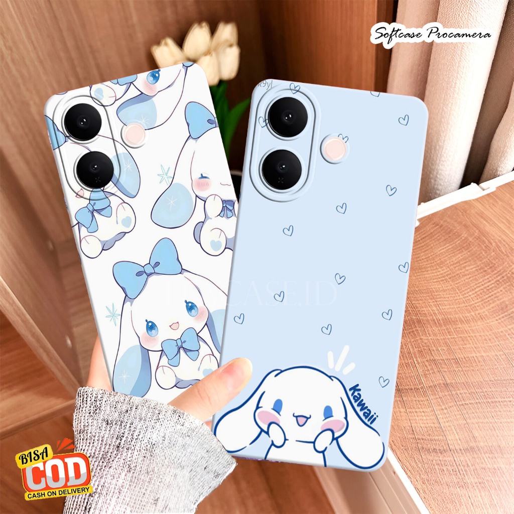 Cassing Hp Vivo V60 Lite - Vivo V50 Lite - Vivo V40 Lite Terbaru Fashion Case Procamera Tpu Silikon 