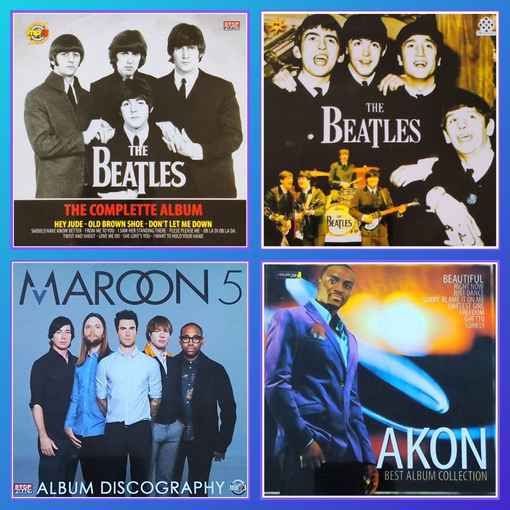 Kaset MP3 Lagu The Beatles - Maroon 5 - Akon Pilihan Album