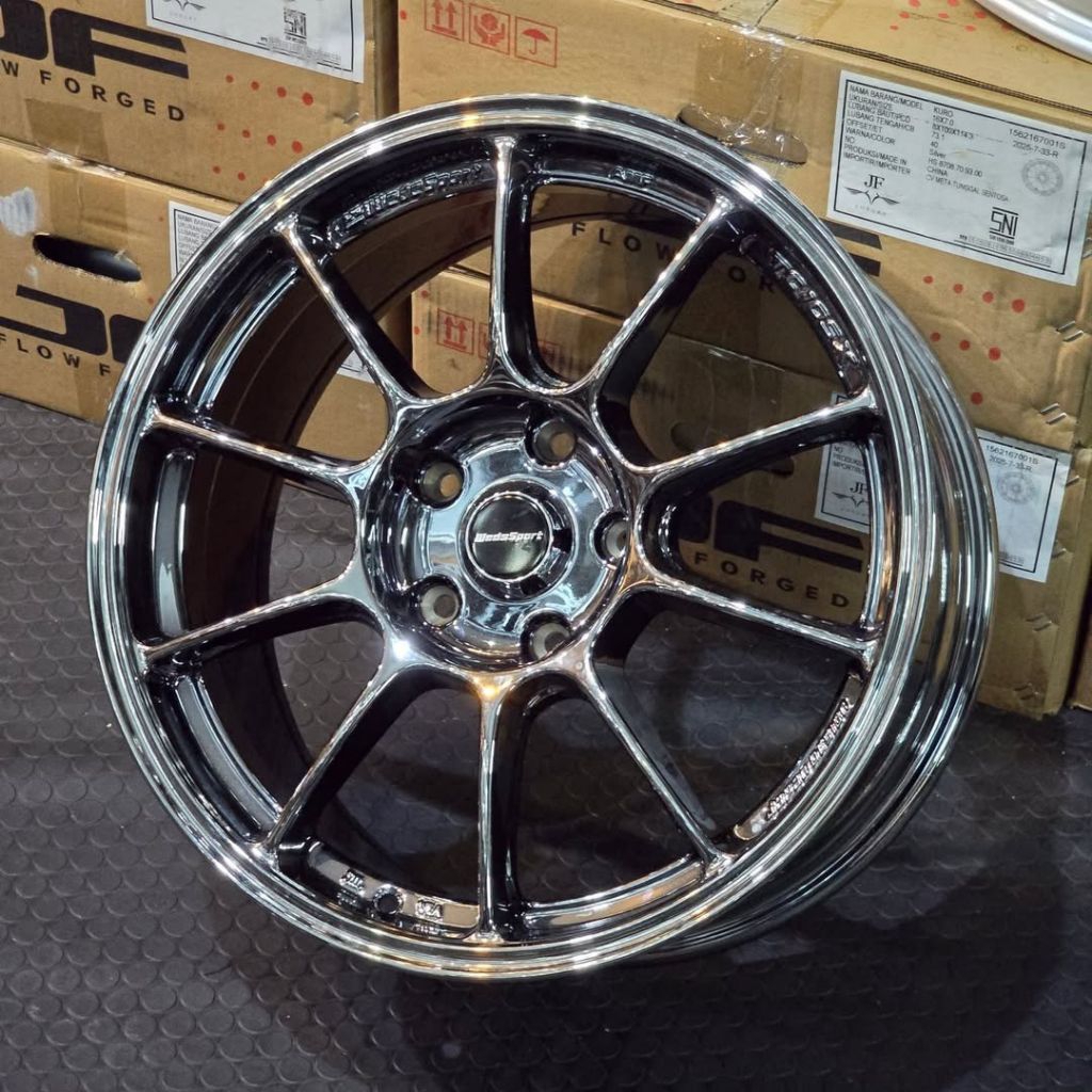 velg wedssport tc105x r17 lebar 8 et 40 velg mobil ring 17 cocok untuk venturer Innova zenix reborn 
