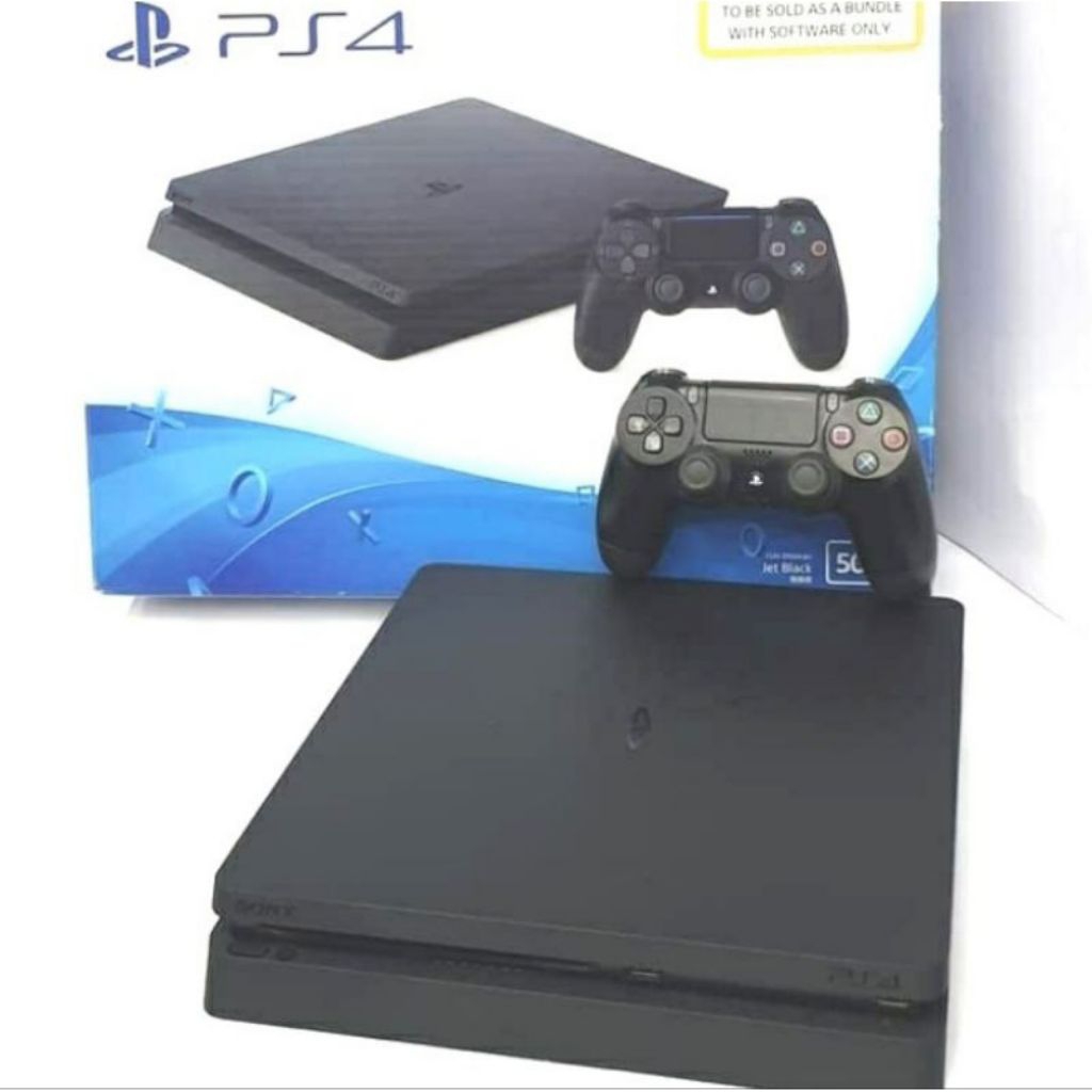 PS4 slim ORI 500gb Bonus game PES21 | PlayStation 4 slim original murah bekas berkualitas 500gb