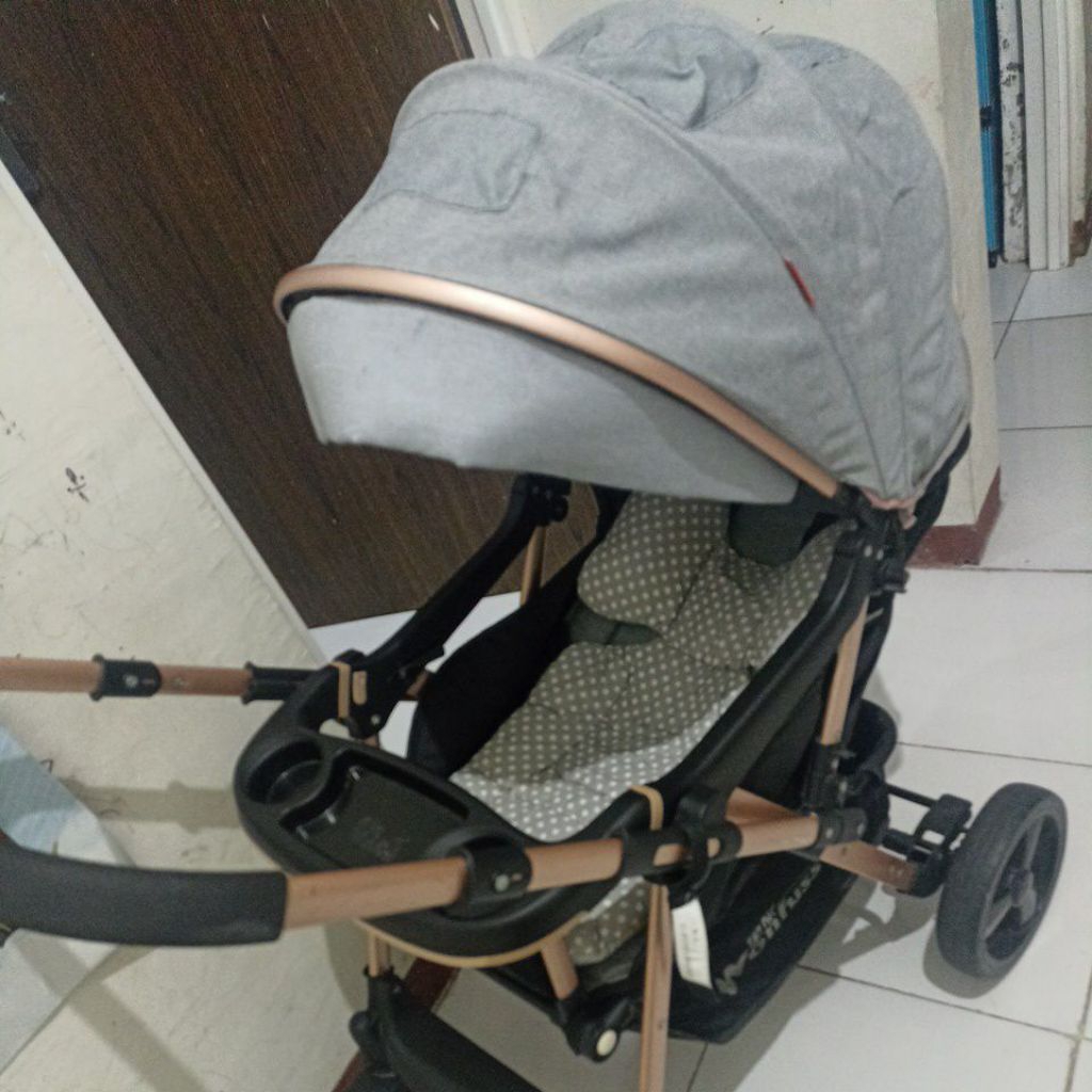 stroller wonfus preloved dengan minus