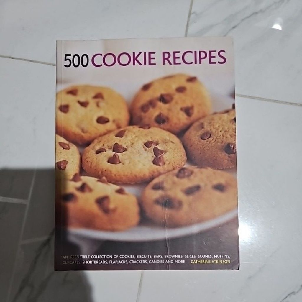 buku resep second 500 cookies recipes by catherine arkinson