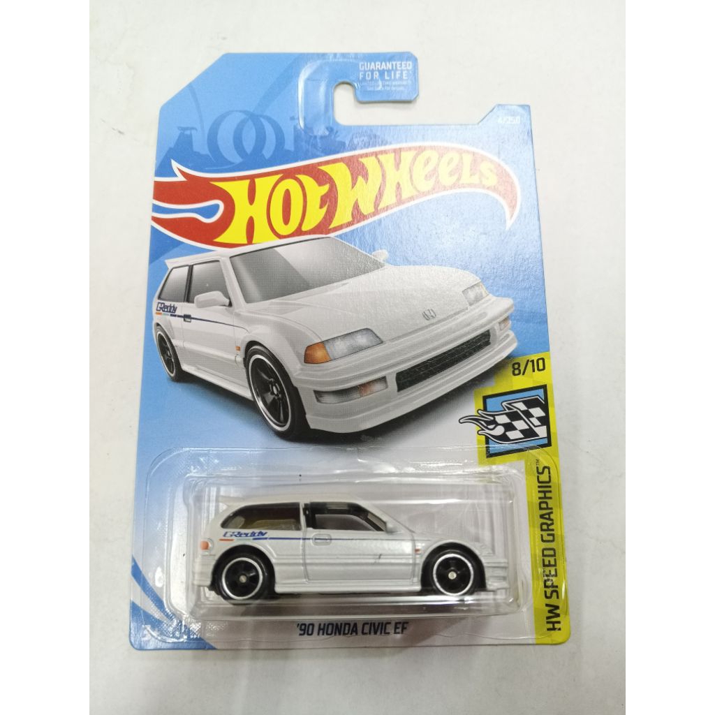 Hot wheels 90 Honda Civic Ef super treasure hunt THS US CARD ERROR