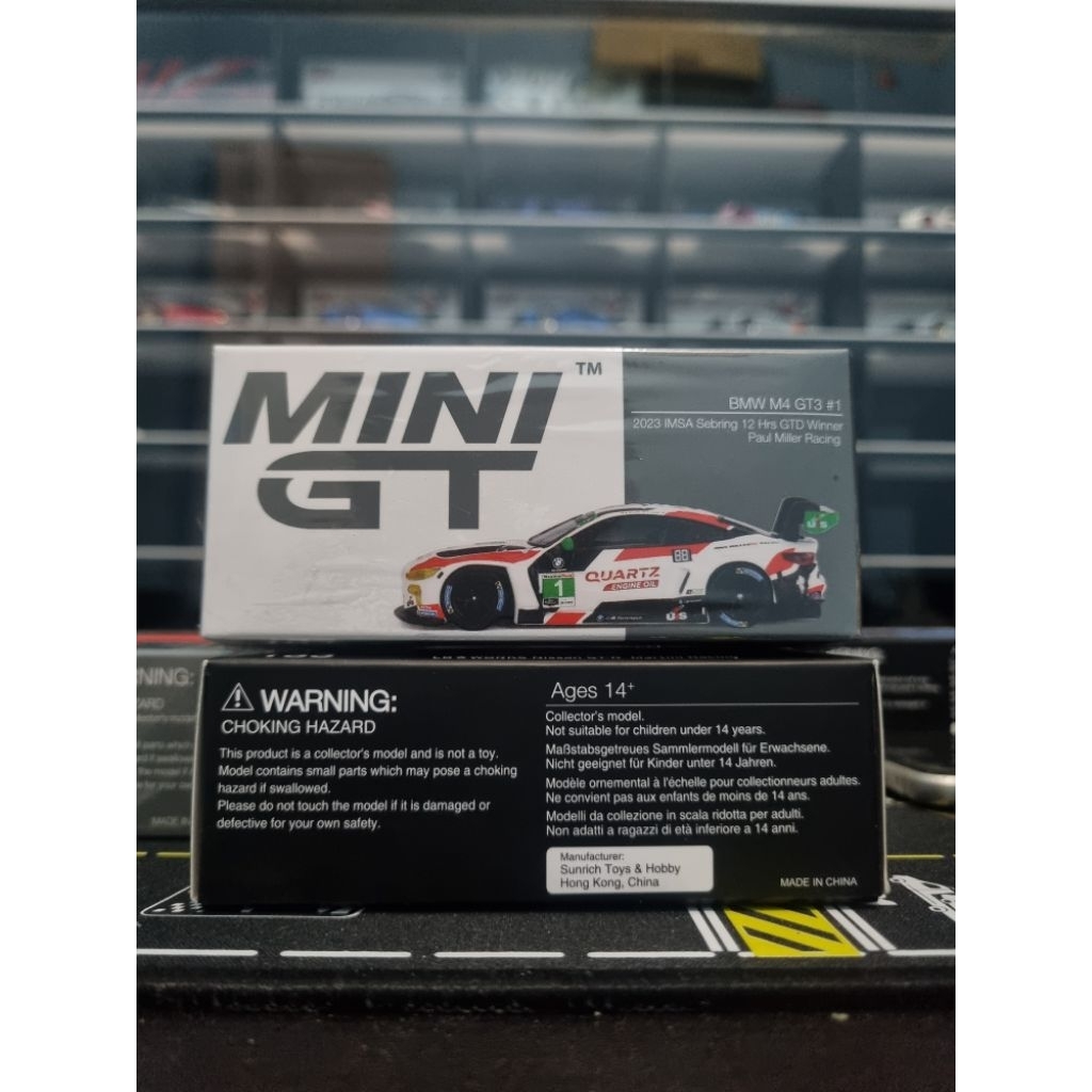 MINI GT BMW M4 GT3 IMSA QUARTZ