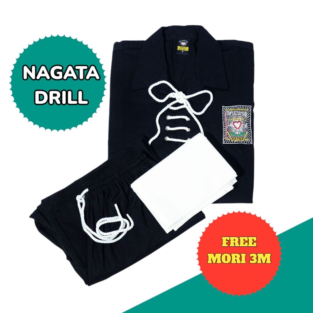 SAKRAL WARGA PSHT NAGATA DRILL FREE MORI 3M / SAKRAL WARGA PSHT / SERAGAM SILAT