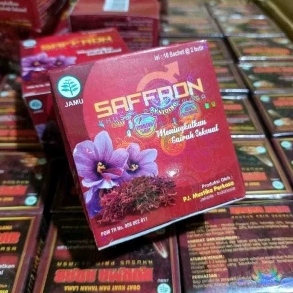Bunga Saffron Kuat & Tahan Lama Original 100% dan BPOM