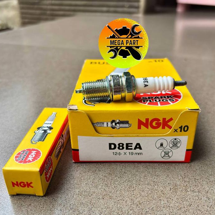 Busi NGK D8EA Original 100% Untuk Tiger Megapro GL / Busi Ngk D8EA Tiger Gl Megapro Original Harga G