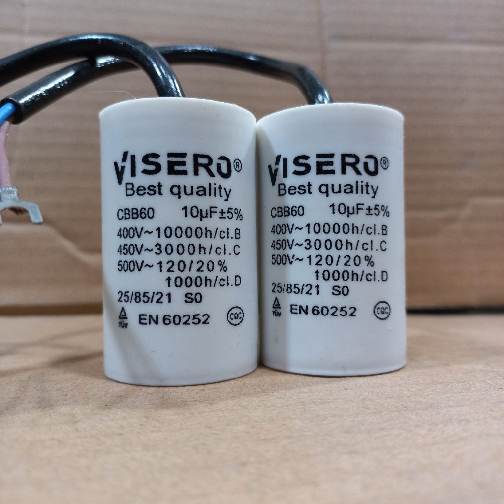 Kapasitor Bulat 10Uf / Kapasitor Sanyo Pompa Air