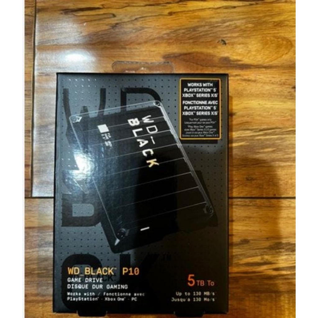 HD External WD Black P10 500GB Game Drive