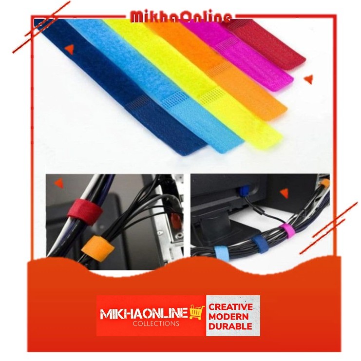 Kabel Strap Pengikat Kabel Serbaguna