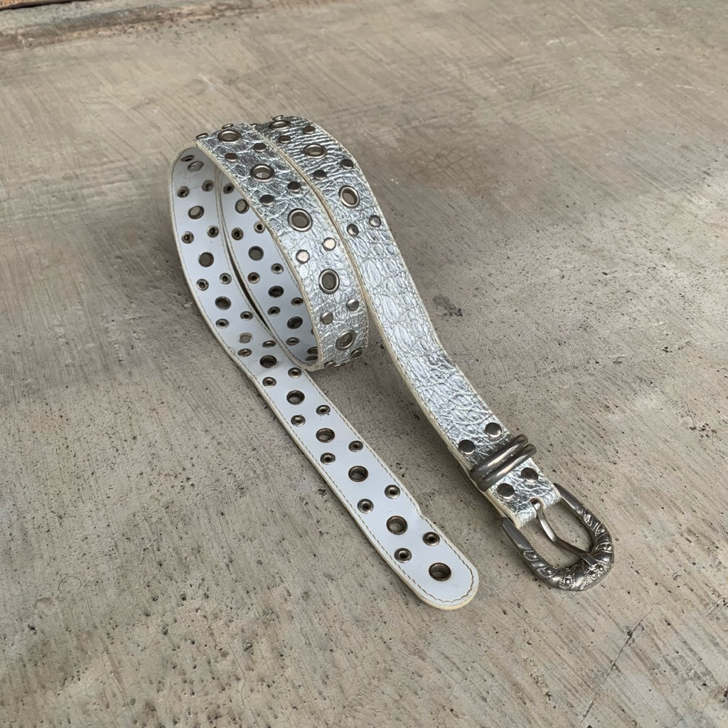 Y2k lue&fape studded belt