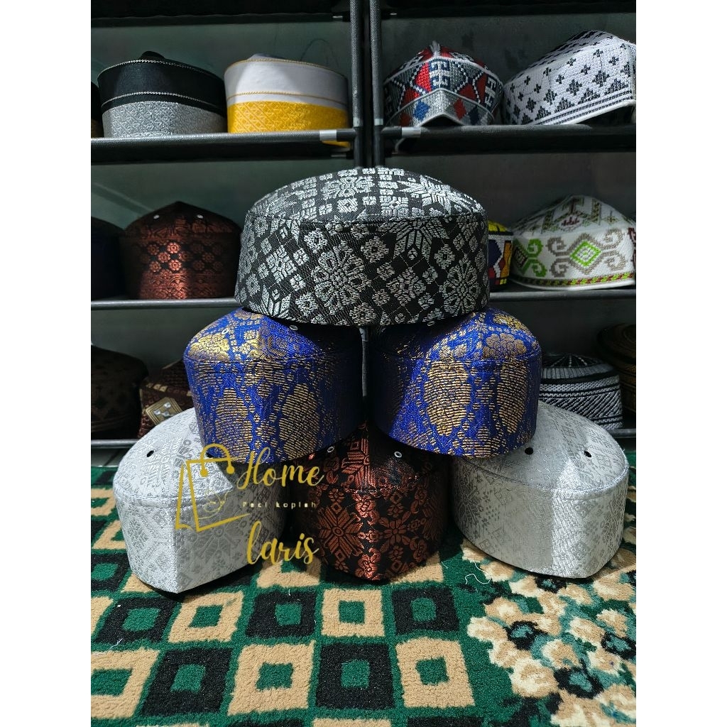 Peci Songkok Songket Motif