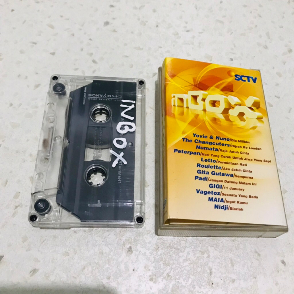 Kaset Pita INBOX - Kompilasi Lagu Pop Indonesia