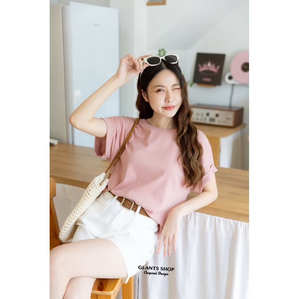 Kaos Giant Bangkok Atasan Basic Giants Kaos Wanita Full Katun Baju Atasan Wanita Terbaru