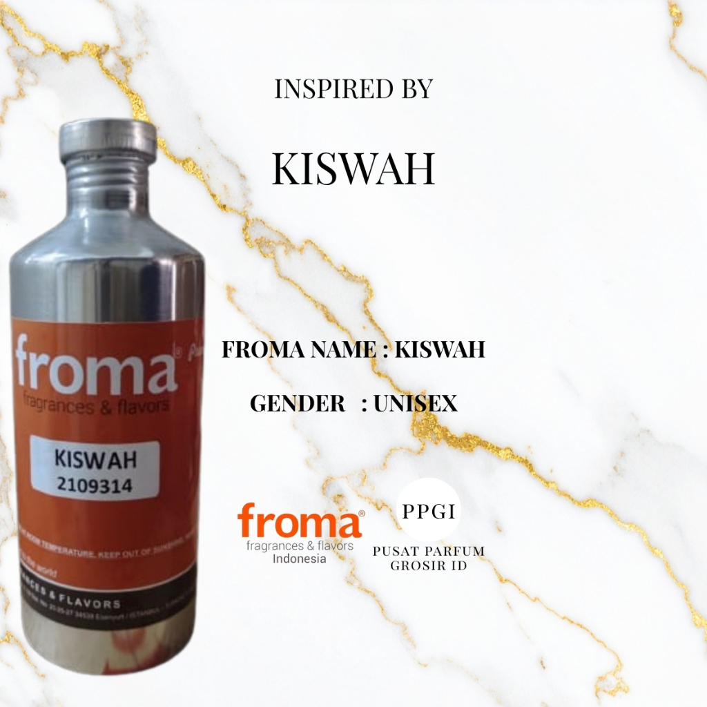 Bibit Parfum KISWAH [PREMIUM] FROMA PREMIUM – 500ml Segel | by FROMA