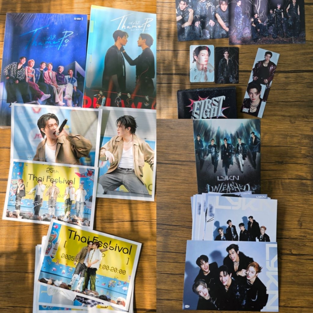 LYKN EST THAME PO GMMTV PHOTOCARD NOVEL POSTCARD LYKN