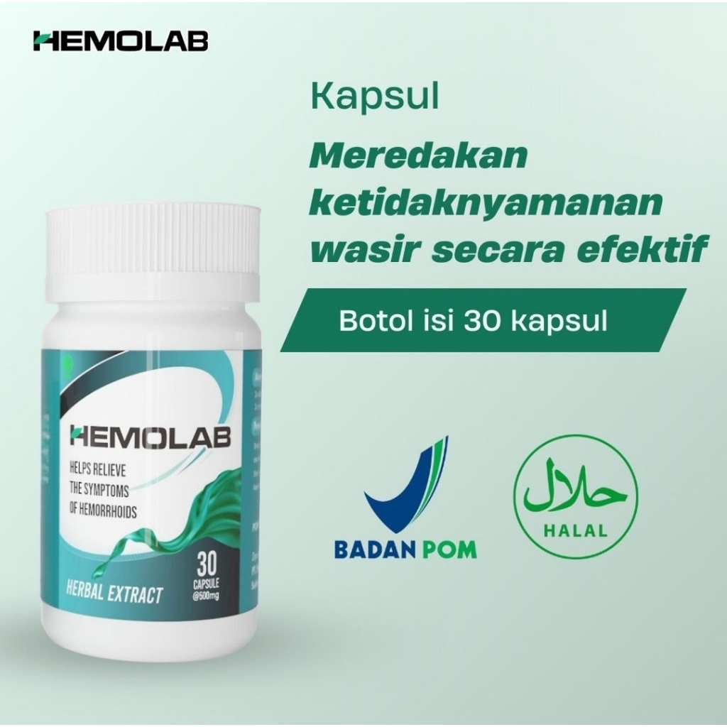 OBAT WASIR - HEMOLAB ASLI OBAT HERBAL ATASI AMBIEN WASIR PALING AMPUH DAN BERKUALITAS