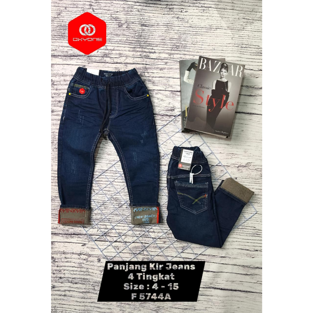 OXYONE F-5744A CELANA JEANS PANJANG ANAK COWOK PREMIUM