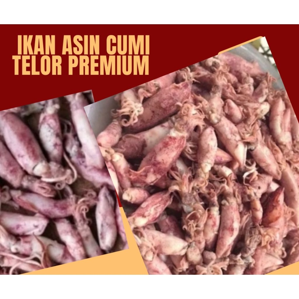 ikan Asin Cumi Telor Oleh Oleh khas Pangandaran