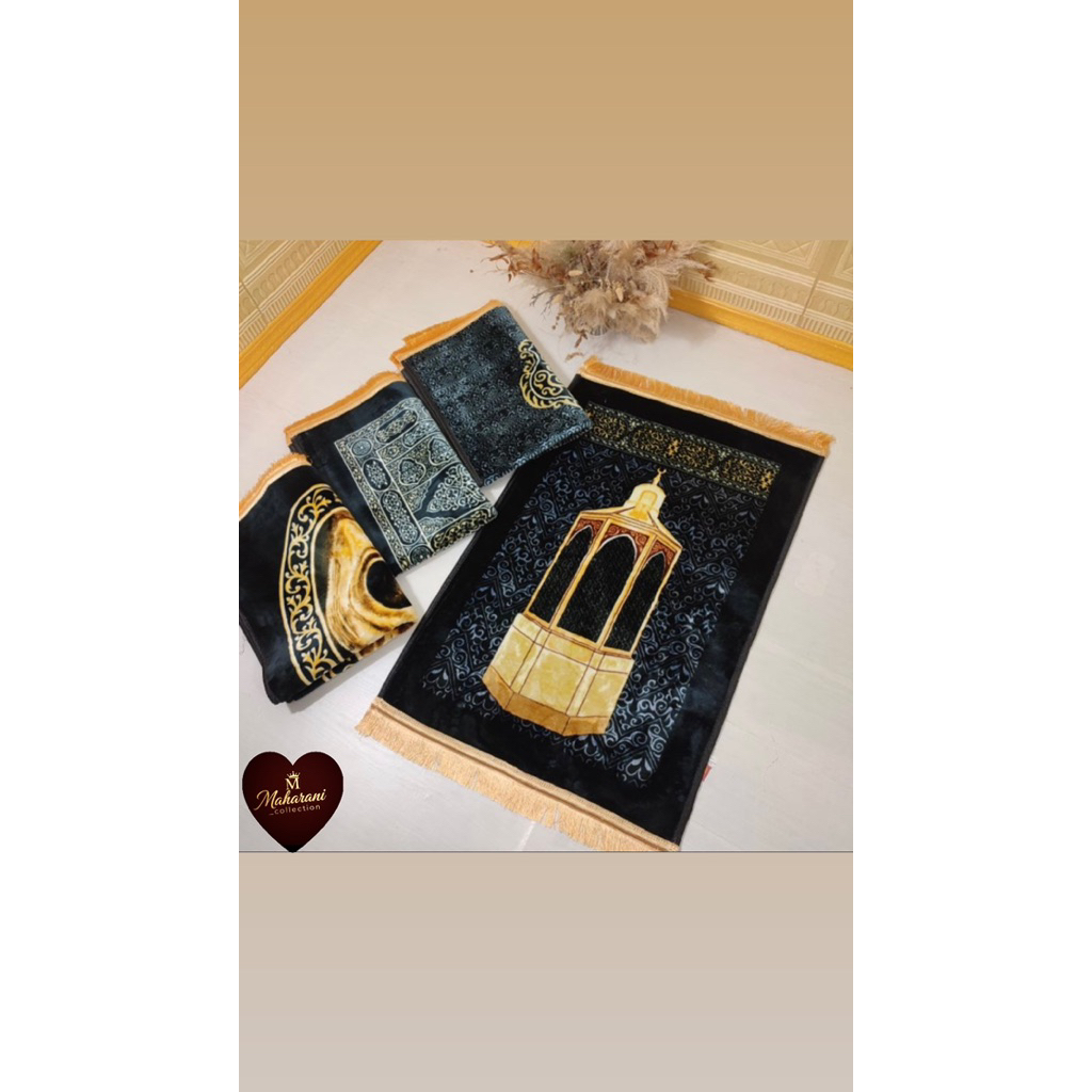 sajadah kiswah lembut dan tebal