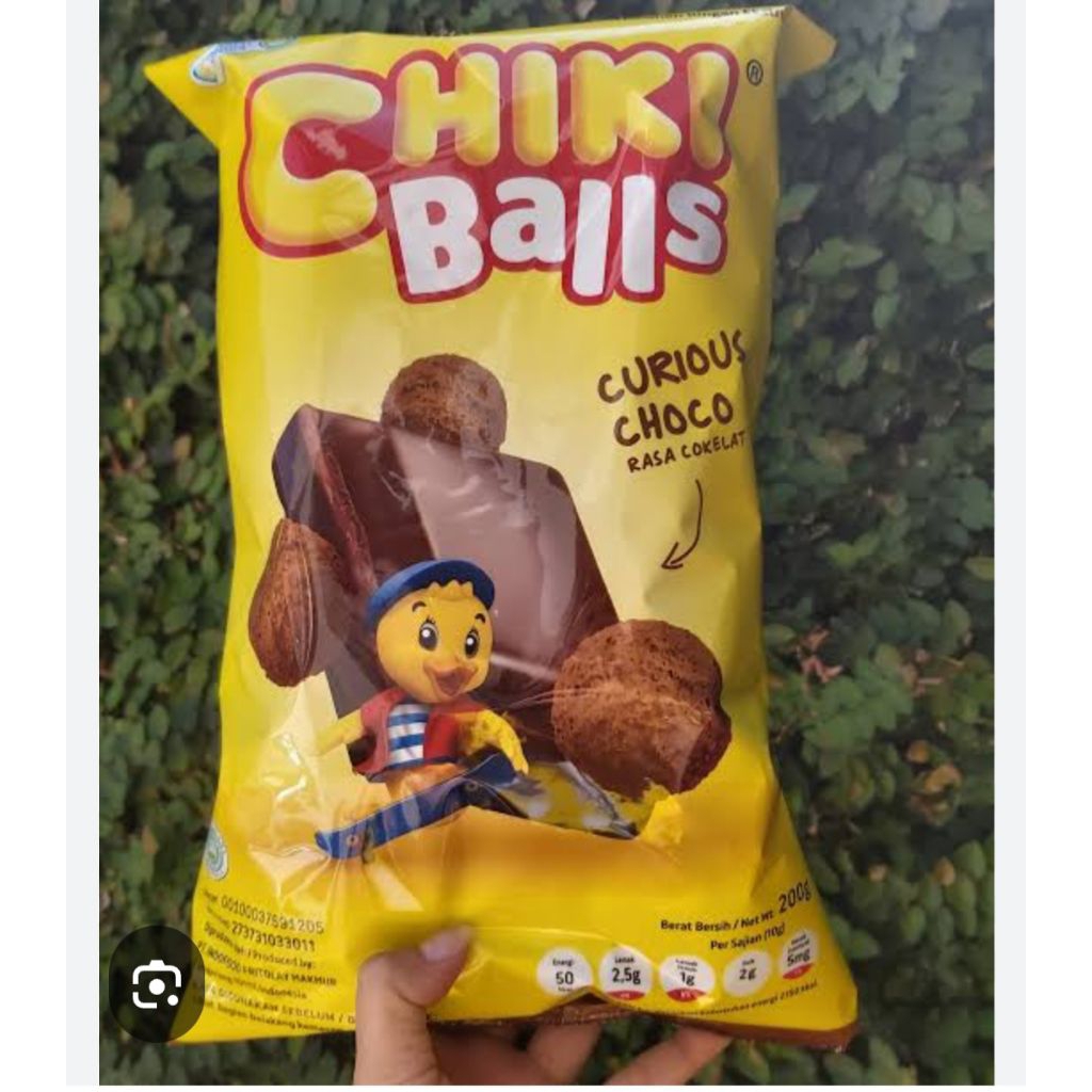 CHIKI BALL COKLAT 200GR