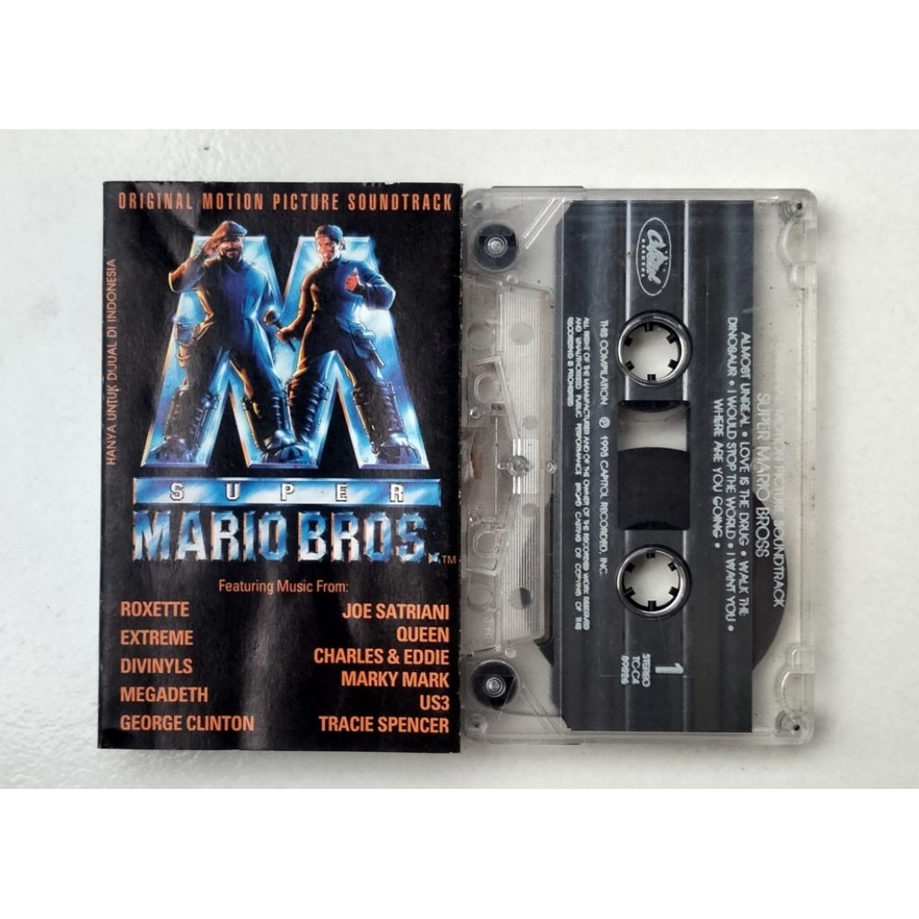 Kaset Super Mario Bros