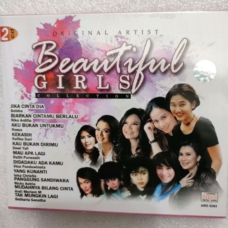 CD BEAUTIFUL GIRLS COLLECTION NIKE ARDILLA INKA CHRISTIE ROSSA ANDI MARIAM MATALATA RAFIKA DURI