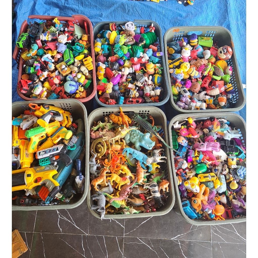 mainan kiloan mcd happymeal rondom 10kg