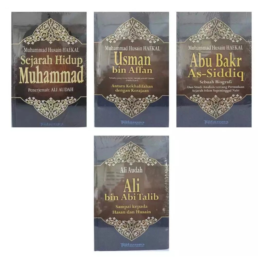 Sejarah Hidup Muhammad dan Para Sahabat Abu Bakar Umar Utsman Ali - Muhammad Husain Haekal - CAM
