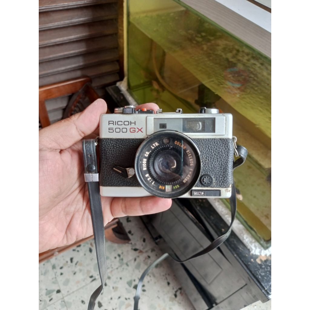 Kamera analog RICOH 500 GX display only