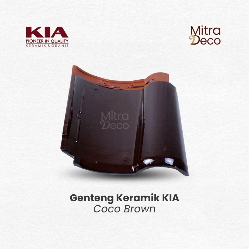 KIA Genteng Keramik COCO BROWN KW1