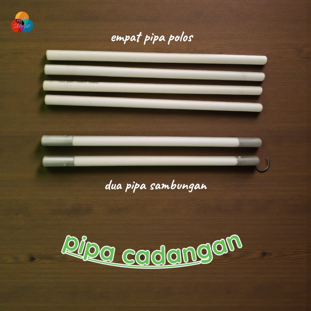 Frame - pipa cadangan tenda anak karakter isi 4 pipa polos dan 2 pipa sambungan